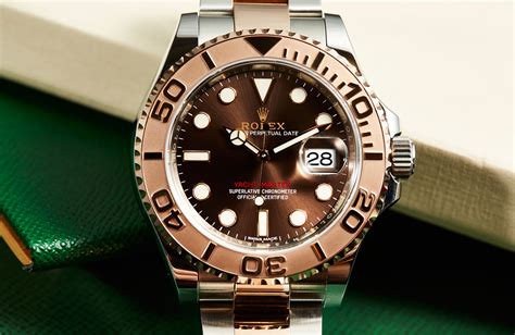 rolex ym 40 chocolate|Rolex yacht master chocolate rose.